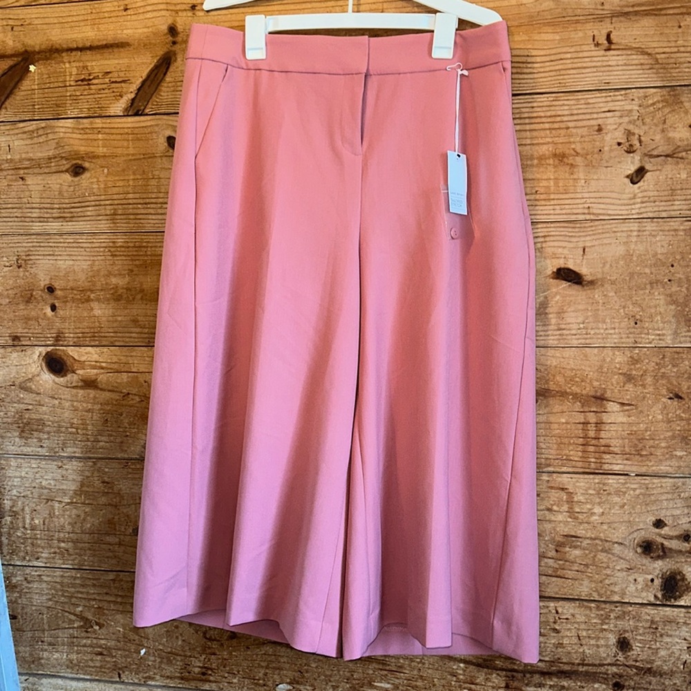 NWT Lane Bryant The Allie Wide Leg Pink Pants
